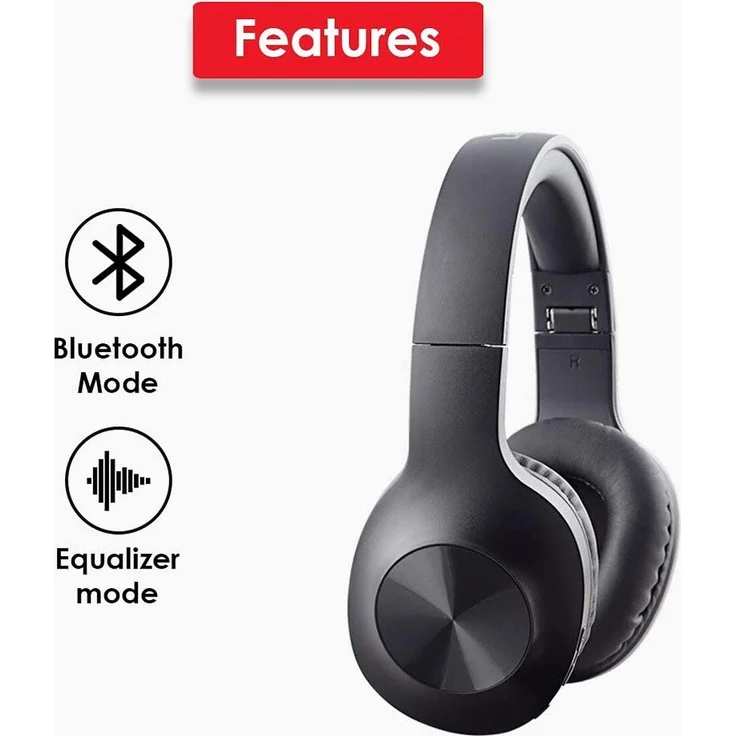 Lenovo Wireless Headphones HD116, Extra Bass 300H Schwarz (HD116) – Bild 4