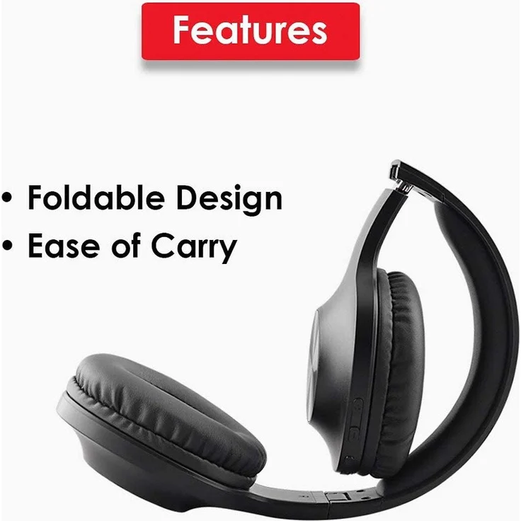 Lenovo Wireless Headphones HD116, Extra Bass 300H Schwarz (HD116) – Bild 5