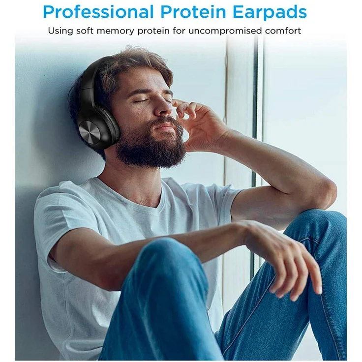 Lenovo Wireless Headphones HD116, Extra Bass 300H Schwarz (HD116) – Bild 7