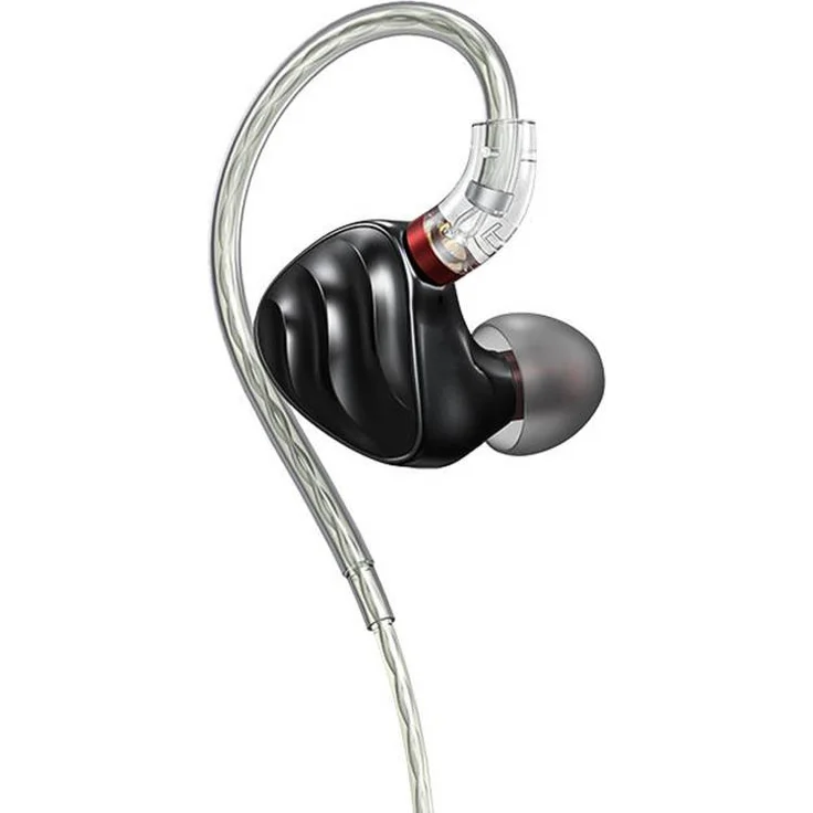FiiO FH3 In-Ear-Kopfhörer, schwarz, transparent – Bild 3