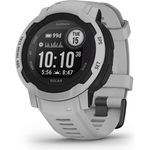Garmin Instinct 2 Solar Smartwatch GPS, Unisex, Polymergehäuse, Silikonarmband, Grau (010-02627-01)