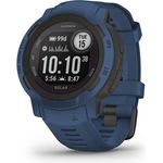 Garmin Instinct 2 Solar Smartwatch GPS, Unisex, Polymergehäuse, Silikonarmband, Dunkelblau (010-02627-06)