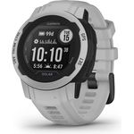 Garmin Instinct 2S Solar Smartwatch GPS, Unisex, Polymergehäuse, Silikonarmband, Grau (010-02564-01)