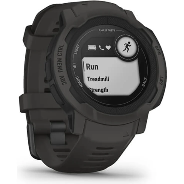 Garmin Instinct 2 Smartwatch GPS, Unisex, Polymergehäuse, Silikonarmband, Schiefergrau (010-02626-00) – Bild 3