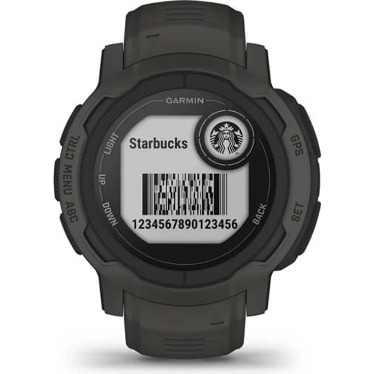 Garmin Instinct 2 Smartwatch GPS, Unisex, Polymergehäuse, Silikonarmband, Schiefergrau (010-02626-00) – Bild 4