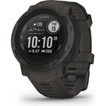 Garmin Instinct 2 Smartwatch GPS, Unisex, Polymergehäuse, Silikonarmband, Schiefergrau (010-02626-00)