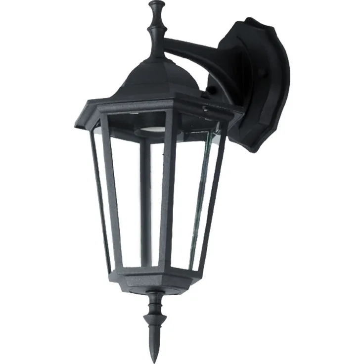 McVoice RGB LED Außen Wandlaterne, Aluminium, Glas, App- und Sprachsteuerung