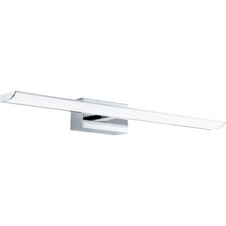 EGLO connect TABIANO-C LED Wandlampe, 1 flammige LED Spiegelleuchte aus Stahl und Kunststoff in Chrom, Weiß, Badezimmer Lampe mit Farbtemperaturwechsel (warm - kalt), RGB, dimmbar, IP 44, L 60,5 cm (98451) – Bild 1