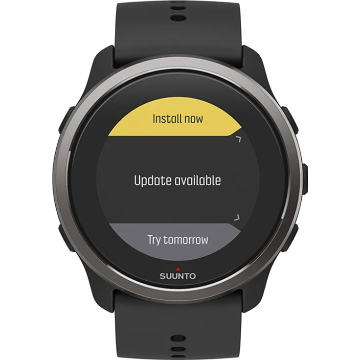 Suunto 5 Peak Smartwatch GPS, Unisex, 43 mm, Edelstahl, Kunststoffgehäuse, Silikonarmband, Black – Bild 7
