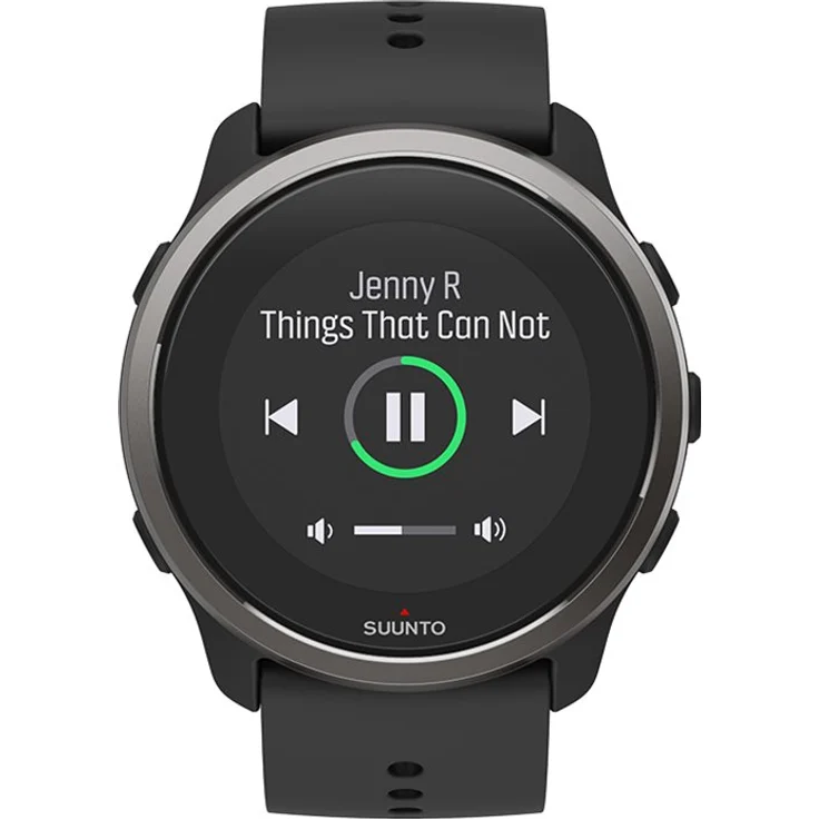 Suunto 5 Peak Smartwatch GPS, Unisex, 43 mm, Edelstahl, Kunststoffgehäuse, Silikonarmband, Black – Bild 9
