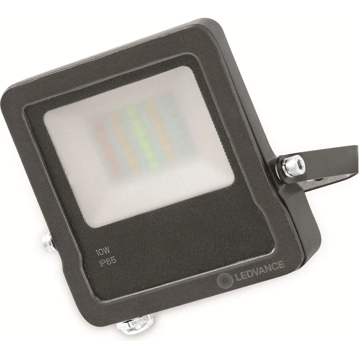 LEDVANCE SMART+ WIFI FLOOD Smarte LED Außenleuchte mit WiFi Technologie, Flutstrahler für Außen, RGB-Farben änderbar, 10W, aus dunkelgrauem Aluminium, Kompatibel mit Google und Alexa Voice Control – Bild 8