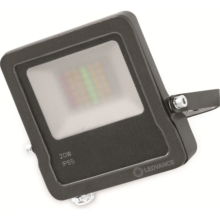 LEDVANCE SMART+ WIFI FLOOD Smarte LED Außenleuchte mit WiFi Technologie, Flutstrahler für Außen, RGB-Farben änderbar, 20W, aus dunkelgrauem Aluminium, Kompatibel mit Google und Alexa Voice Control – Bild 7