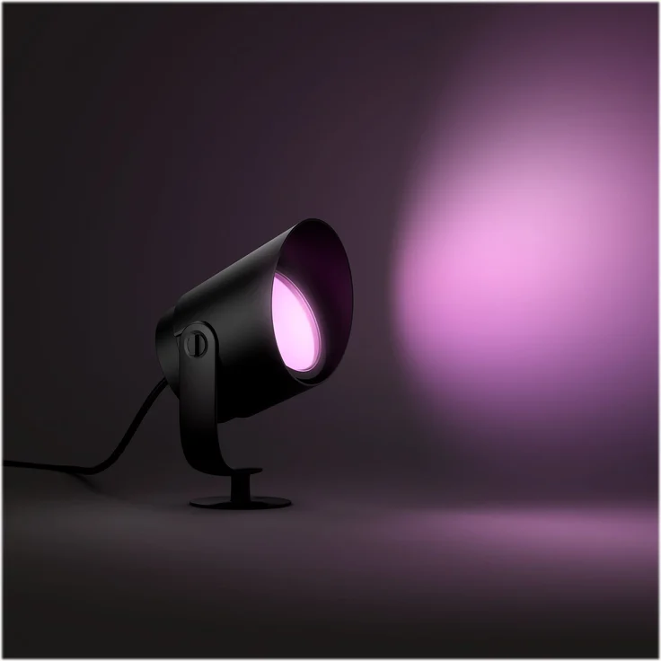 Philips Hue Outdoor Lily Gartenspot XL White and Color Ambiance RGBW Niederspannung 24V IP65 Dimmbar – Bild 3