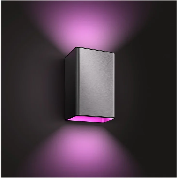 Philips Hue White & Color Ambiance Resonate Wandleuchte silber 1200lm – Bild 2