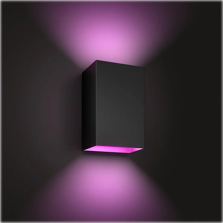 Philips Hue Resonate Wandleuchte 1200lm, schwarz, WACA – Bild 3