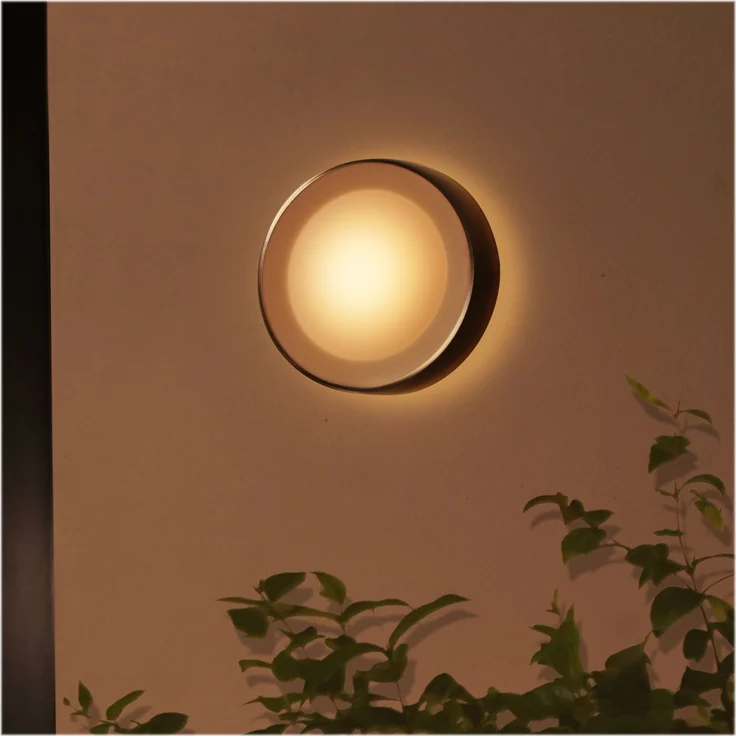 Philips Hue White and Color Ambiance Daylo LED Außenwandleuchte Daylo, bis zu 16 Mio. Farben, steuerbar via App, kompatibel mit Amazon Alexa (Echo, Echo Dot), silber – Bild 5