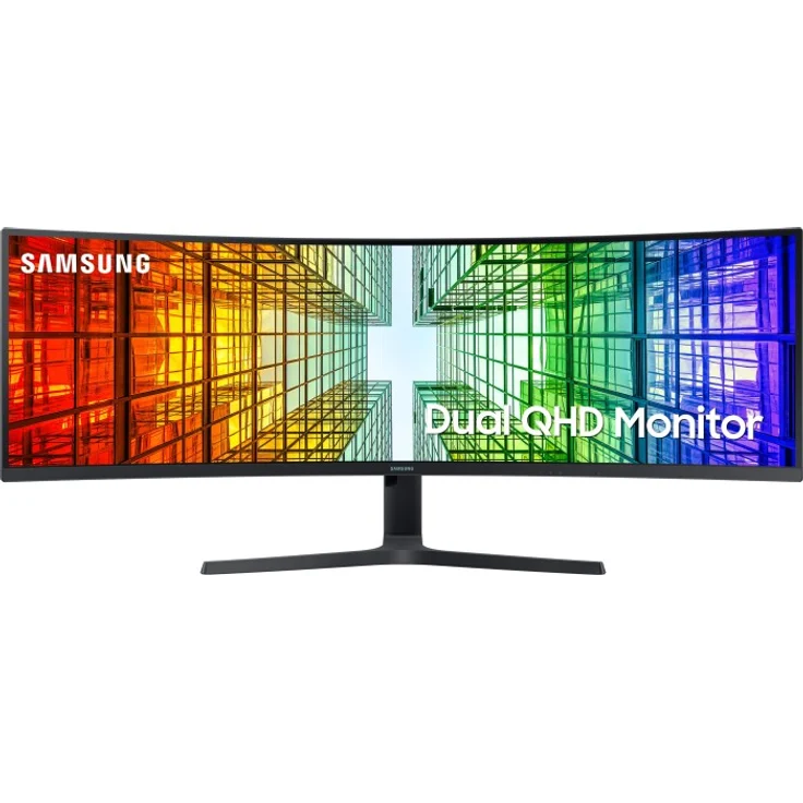 Samsung LS49A950UIU - 49 Zoll Monitor, QHD (5120 x 1440 Pixel), VA-Panel, 120 Hz, 4 ms, 350 cd/m² (LS49A950UIUXEN) – Bild 1