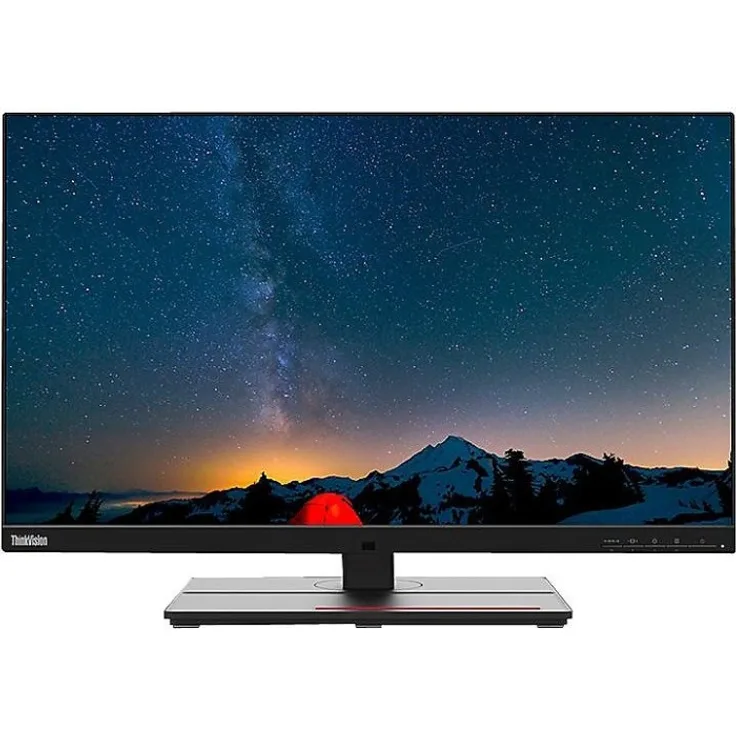 Lenovo P27u-20 - 27 Zoll, 4K Ultra HD (3840 x 2160 Pixel), IPS-Panel, 60 Hz, 6 ms, 450 cd/m² (62CBRAT6EU)