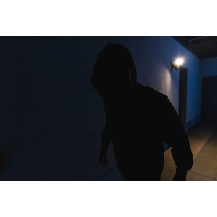 LEDVANCE SMART+ WIFI FLOOD AUTO CAM 20 cm - LED Fluter mit Bewegungs- und Tageslichtsensor, HD-Kamera, integrierter Fernsprecheinrichtung, Alarm-Funktion, 23 W, 3000 K, 2000 Lumen, IP44, schwarz – Bild 5