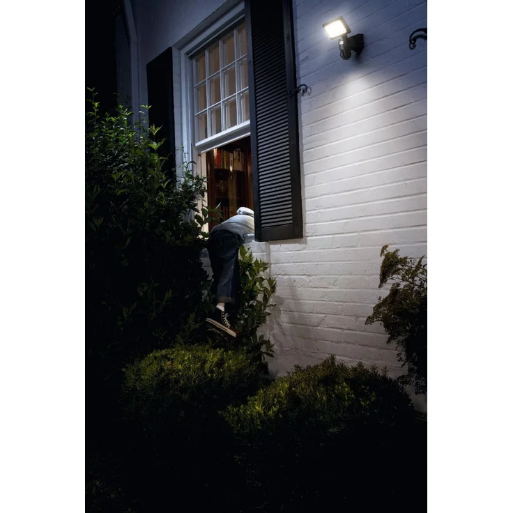 LEDVANCE SMART+ WIFI FLOOD AUTO CAM 20 cm - LED Fluter mit Bewegungs- und Tageslichtsensor, HD-Kamera, integrierter Fernsprecheinrichtung, Alarm-Funktion, 23 W, 3000 K, 2000 Lumen, IP44, schwarz – Bild 6