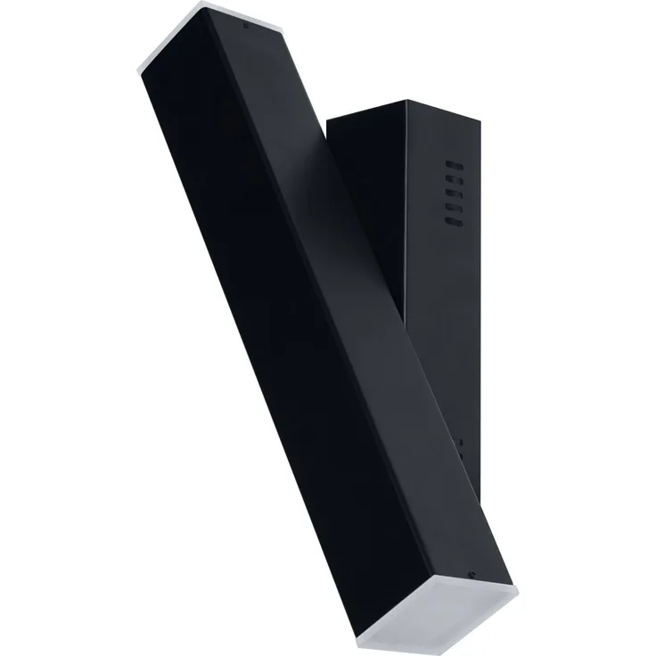 LEDVANCE SMART+ LED ORBIS WALL CROSS Wandleuchte Tunable White WiFi 30,9 cm Aluminium Schwarz, 573949