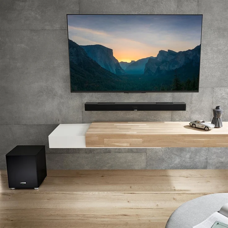 Canton Smart Soundbar 10 2.1.2 Soundbar mit Subwoofer, Multiroom, Dolby Atmos, AirPlay 2, HDMI, schwarz – Bild 8