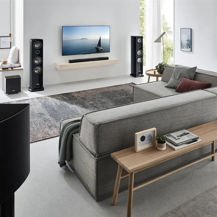 Canton Smart Soundbar 10 2.1.2 Soundbar mit Subwoofer, Multiroom, Dolby Atmos, AirPlay 2, HDMI, schwarz – Bild 7