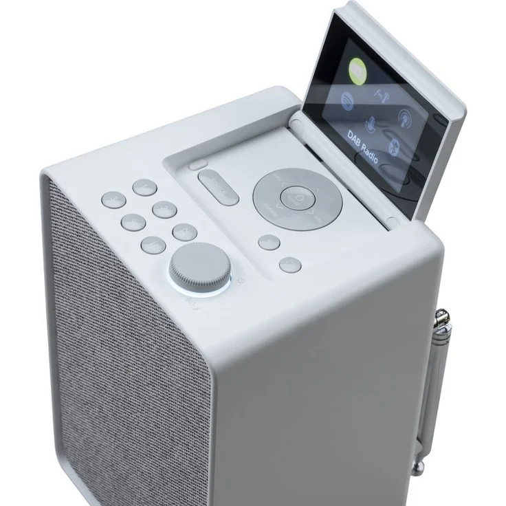 Pure Evoke Spot kompaktes Musiksystem in Cotton White – Bild 3
