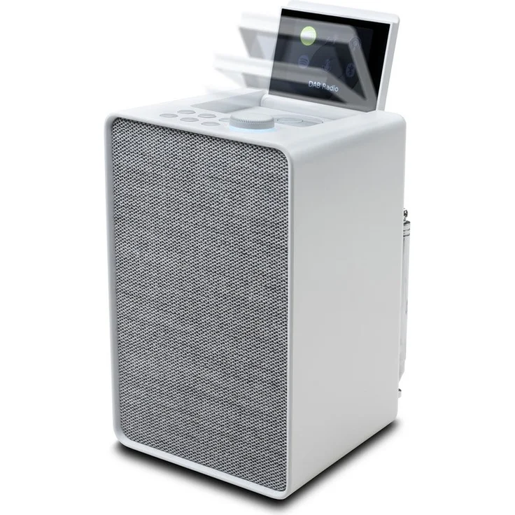 Pure Evoke Spot kompaktes Musiksystem in Cotton White – Bild 2