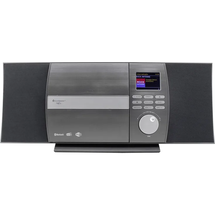 Soundmaster ICD1010 Internet Radio 2.4 TFT Display Einschlaffunktion Bluetooth