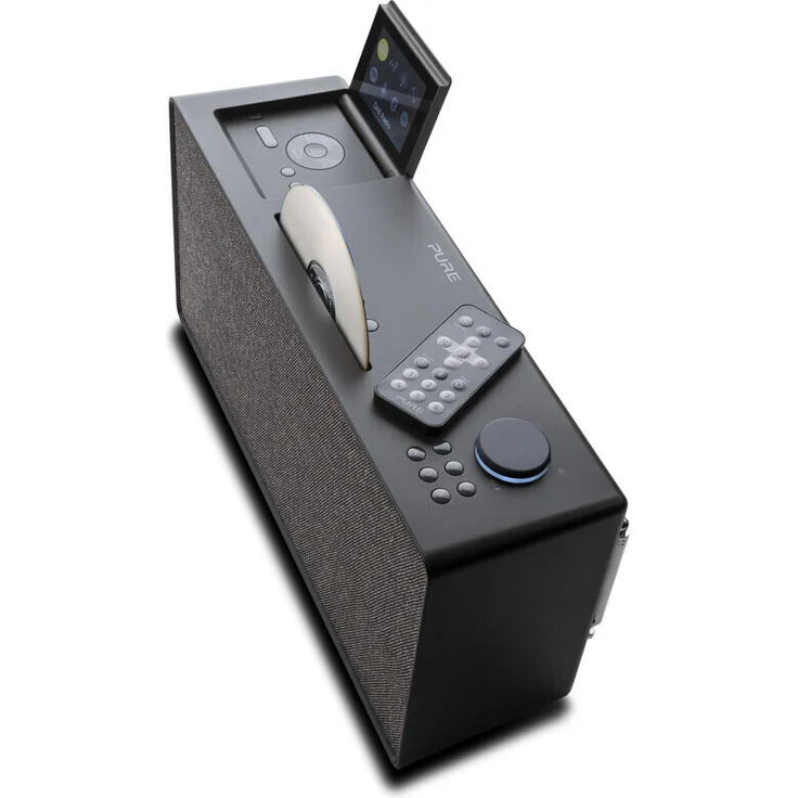Pure Evoke Home universales Musiksystem in Coffee Black – Bild 3