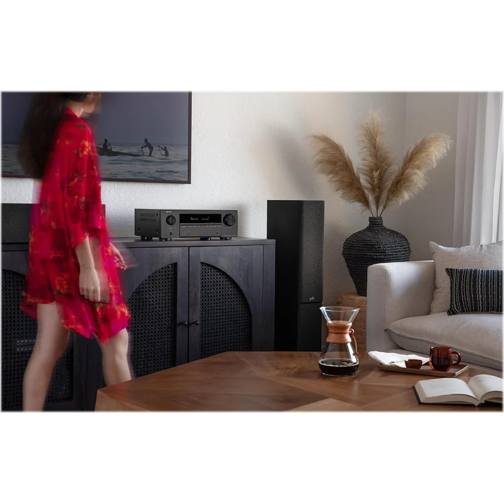 Denon AVR-X1700HDAB 7.2 AV Receiver Schwarz Dolby Atmos BT WLAN HEOS DAB+ – Bild 5