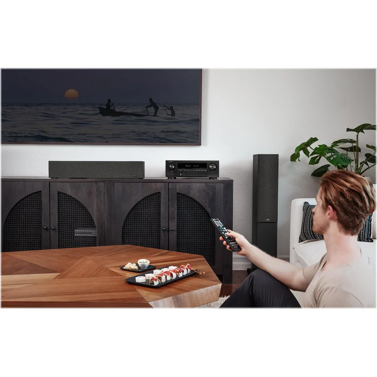 Denon AVR-X1700HDAB 7.2 AV Receiver Schwarz Dolby Atmos BT WLAN HEOS DAB+ – Bild 6