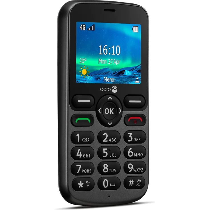 Doro 5860 Seniorenhandy Farbdisplay, Graphit – Bild 4