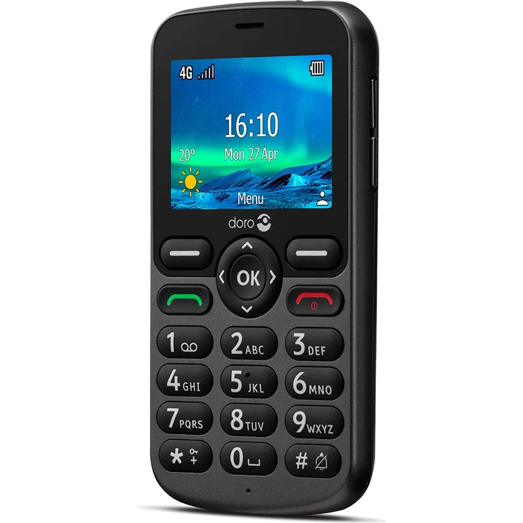 Doro 5860 Seniorenhandy Farbdisplay, Graphit – Bild 5