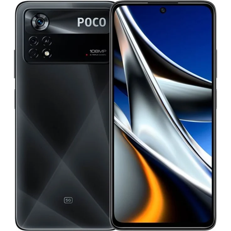 Xiaomi POCO X4 Pro 5G Smartphone (6,67 Zoll) AMOLED-Display, 256GB interner Speicher, 8GB RAM, Hybrid-SIM, Android 11, Laser Black – Bild 8
