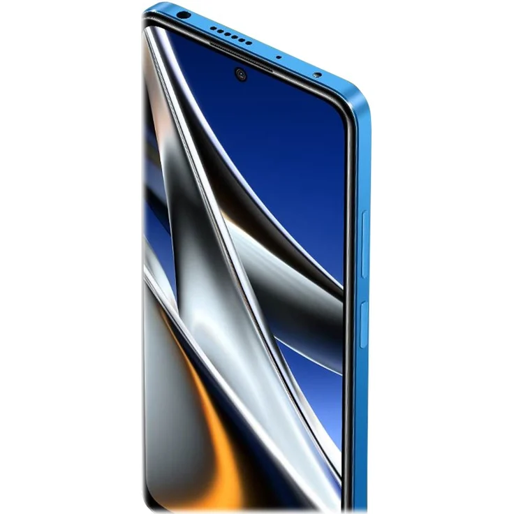 Xiaomi POCO X4 Pro 5G Smartphone (6,67 Zoll) AMOLED-Display, 128GB interner Speicher, 6GB RAM, Hybrid-SIM, Android 11, Laser Blue – Bild 8