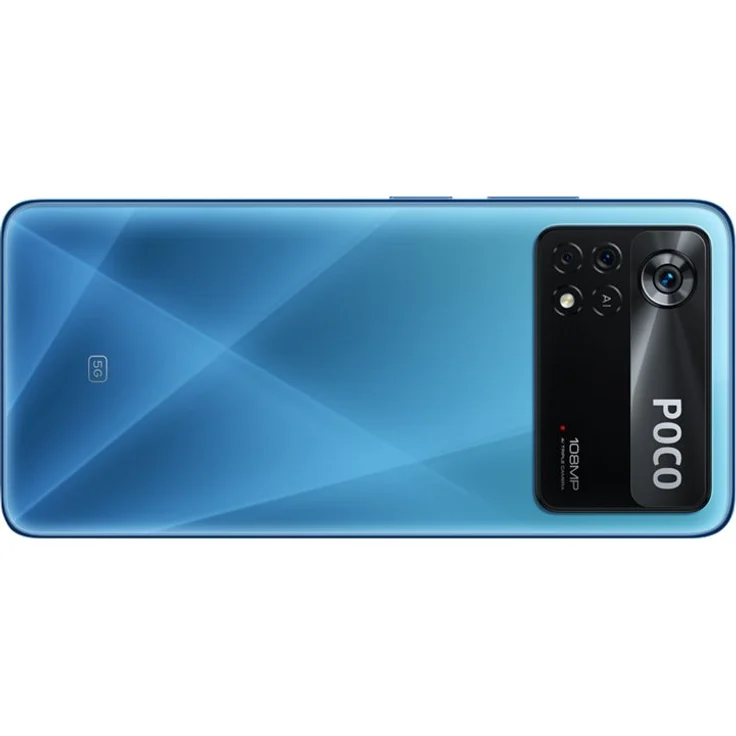 Xiaomi POCO X4 Pro 5G Smartphone (6,67 Zoll) AMOLED-Display, 128GB interner Speicher, 6GB RAM, Hybrid-SIM, Android 11, Laser Blue – Bild 9