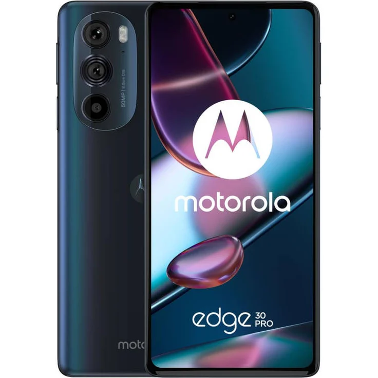 Motorola Edge 30 Pro 5G Smartphone 17,02cm (6,7 Zoll) OLED-Display, 256GB interner Speicher, 12GB RAM, Dual-SIM, Android 12, Cosmos Blue – Bild 9