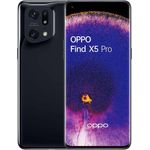 Oppo Find X5 Pro 5G Smartphone 17,02cm (6,7 Zoll) AMOLED-Display, 256GB interner Speicher, 12GB RAM, Dual-SIM, Android 12, Glaze Black