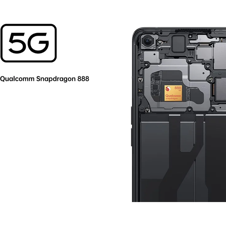 Oppo Find X5 5G Smartphone 16,63 cm (6,55 Zoll) AMOLED-Display, 256GB interner Speicher, 8GB RAM, Dual-SIM, Android 12, Schwarz – Bild 3