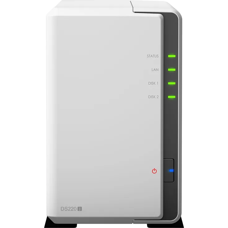 Synology DS220j 2-Bay 20TB Bundle mit 2x 10TB Red Plus WD101EFBX (DS220j-20tPL)
