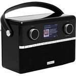 Roberts Radio Stream 94i Plus (DAB+/FM/Spotify/USB und WiFi Internetradio) mit Fernbedienung, schwarz