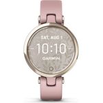 Garmin Lily – modische Damen-Smartwatch mit hochwertiger Aluminium-Lünette, Gesundheits- & Fitnessdaten für Frauen, 2,54 cm Touchdisplay, Smartphone Benachrichtigungen & bis zu 5 Tage Akkulaufzeit