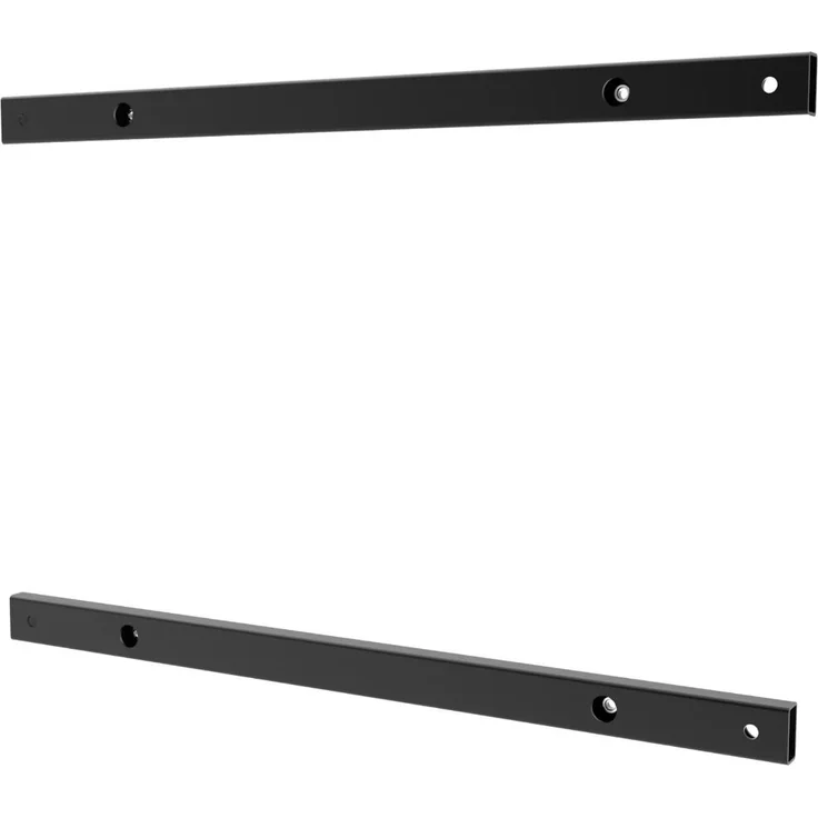 Peerless-AV ACC-V900X, Adapterschienen für VESA-Montagemuster 900 mm, schwarze Pulverbeschichtung, Traglast bis 91 kg, Hoch- und Querformat kompatibel