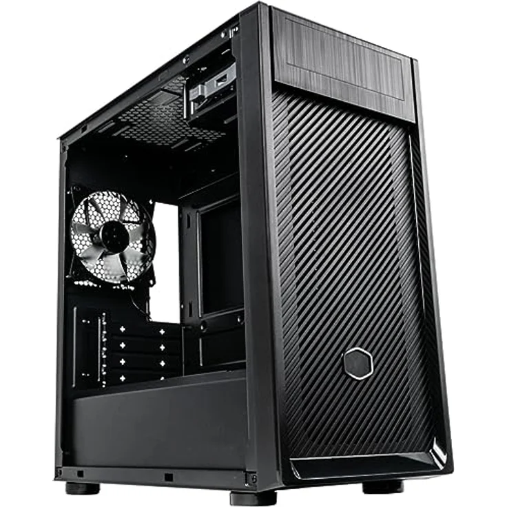 Cooler Master Elite 300 Mini Tower Gehäuse, Schwarz, für Micro ATX/Mini-ITX, optimierte Belüftung und verbessertes Kabelmanagement – Bild 4