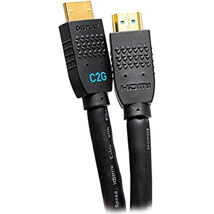 C2G 35 ft Performance Series Ultra Flexible Active High Speed HDMI-Kabel – 4K 60 Hz, CMG (FT4) zertifiziert, für Xbox, Blu-ray, PS5, Smart TV, Soundbar, Monitoren – Bild 3