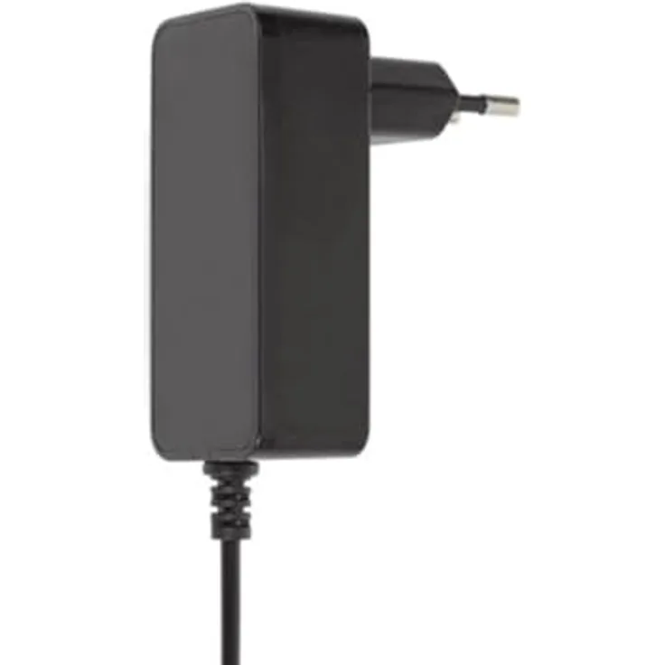 HQ-Power Universelles Netzteil für IT-Geräte, 12 VDC, 3 A, 36 W, kompaktes Design, schwarzer 5.5 x 2.1 mm DC-Stecker