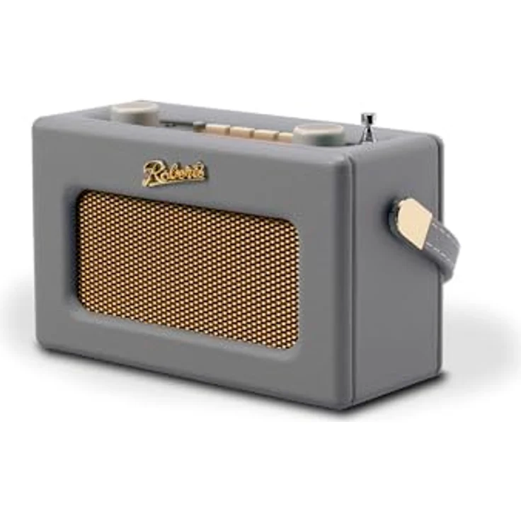 Roberts Revival UNO BT Dab+/FM/Bluetooth, tragbares Radio, Wecker, Grau – Bild 4