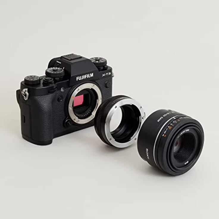 Urth Objektivadapter: Kompatibel mit Sony A (Minolta AF) Objektiv und Fujifilm X Kameragehäuse – Bild 3
